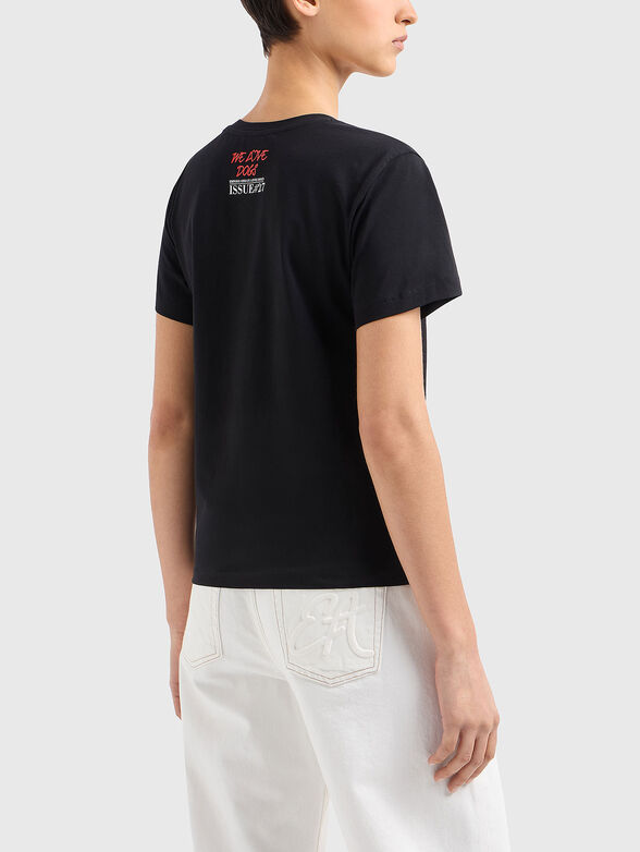 Print cotton T-shirt - 3