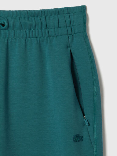 Sports trousers with logo detail  - 3