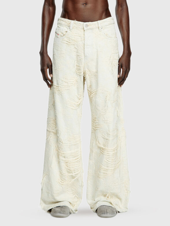 1996 D-SIRE-FSG unisex jeans  with wide legs - 5