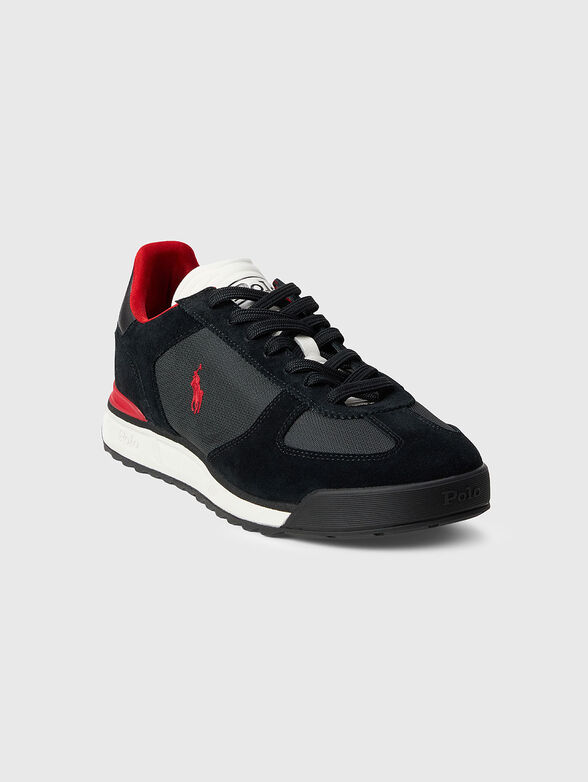 Sports shoes with suede details - 2