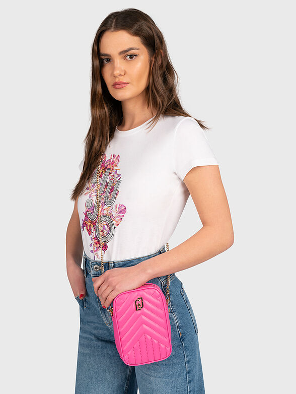 Black crossbody bag for phone - 2