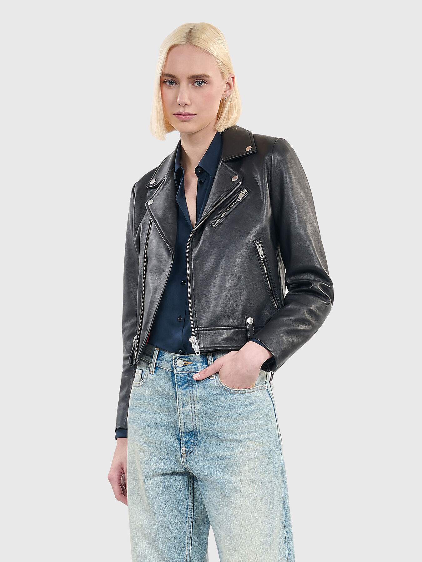 Kooples leather jacket online