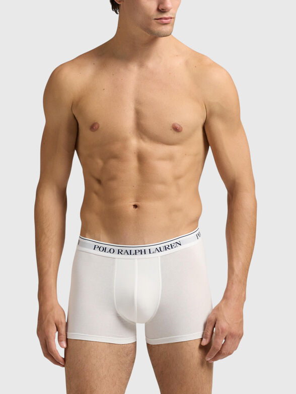 Set of five pairs of white boxer shorts - 2