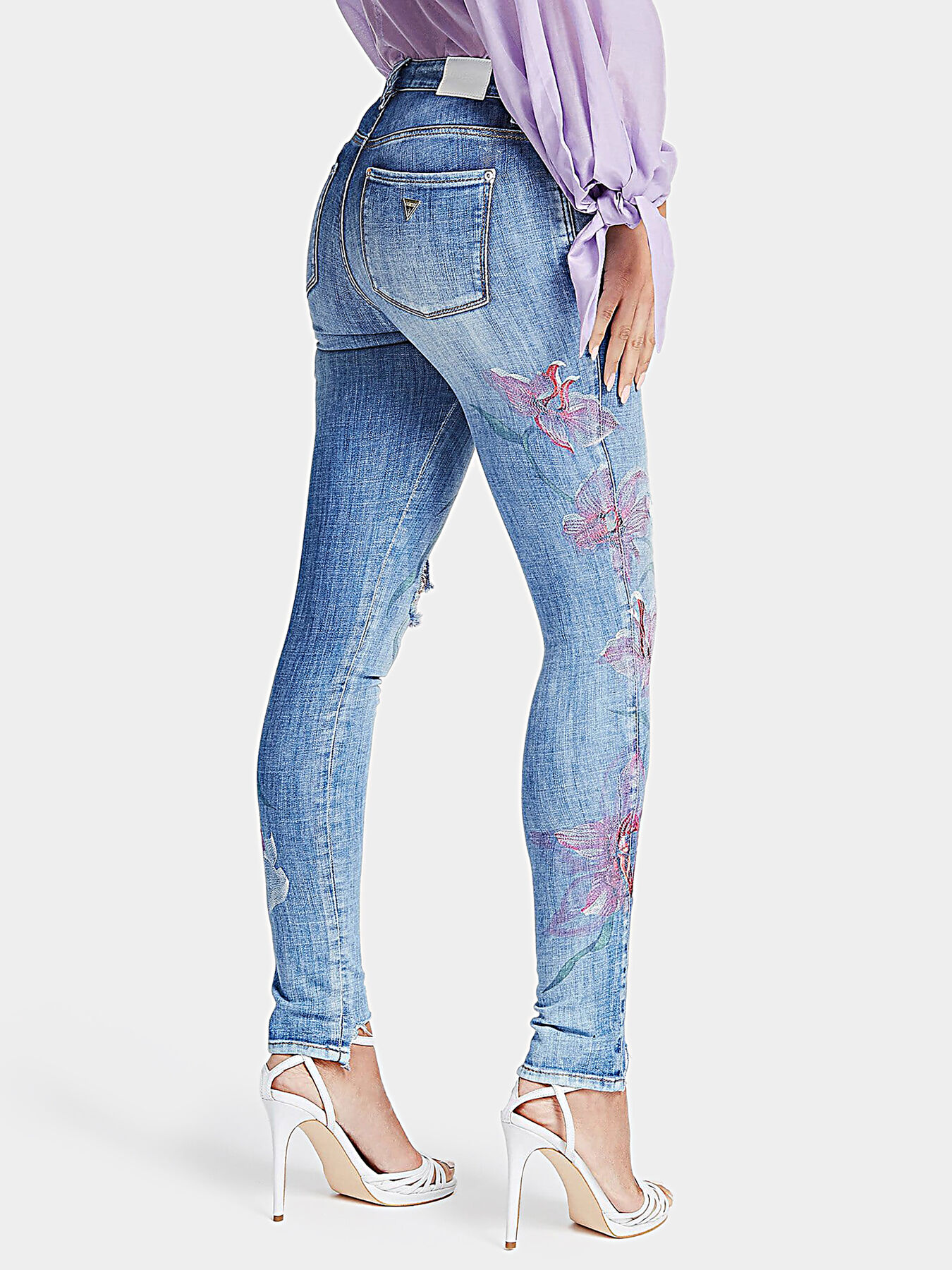 Guess sexy curve skinny jeans top