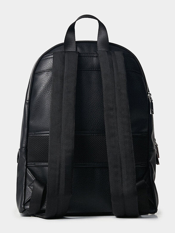 Leather effect backpack illustration - 4