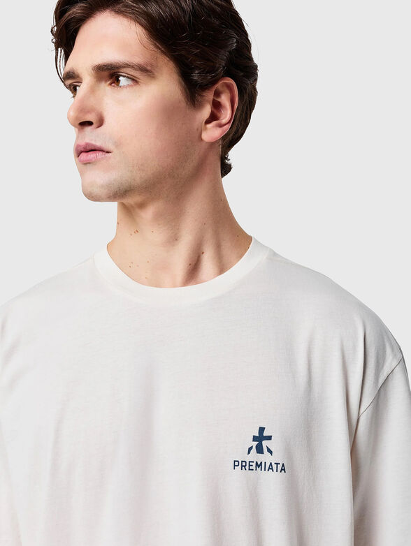 Cotton T-shirt with logo detail - 4