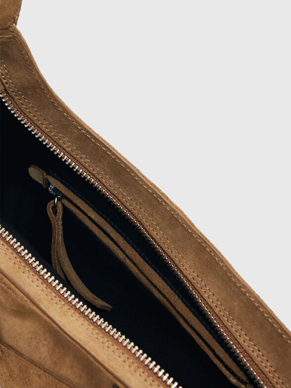 Suede bag with studs - 6