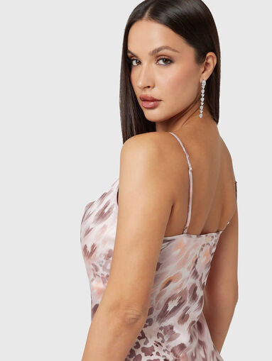 AKILINA animal print dress - 3