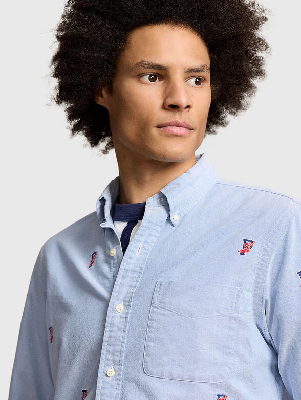 Shirt with embroidery - 4