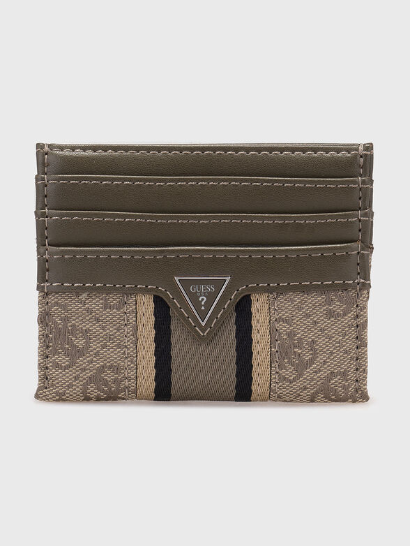 MADRID card holder with monogram - 1