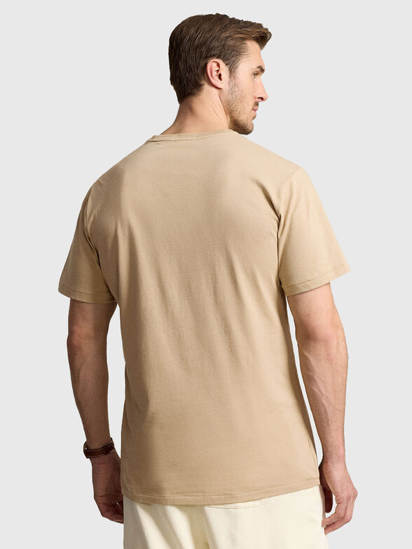 Cotton T-shirt with logo - 3