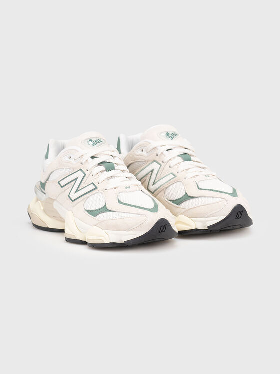9060 sneakers made of textile and suede - 2
