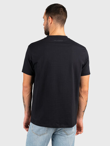 Cotton T-shirt with logo  - 3