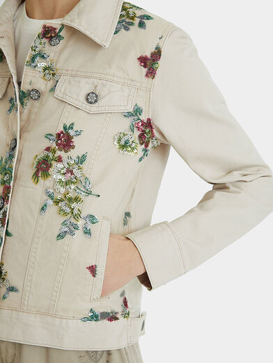 BRILLIGRIN Denim jacket with embroidery - 3