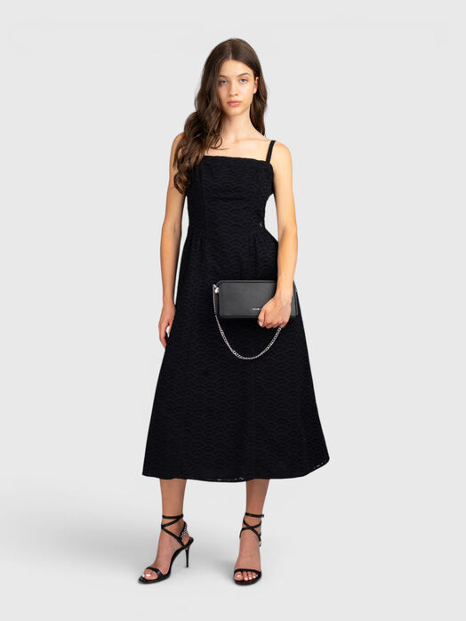 Midi black dress