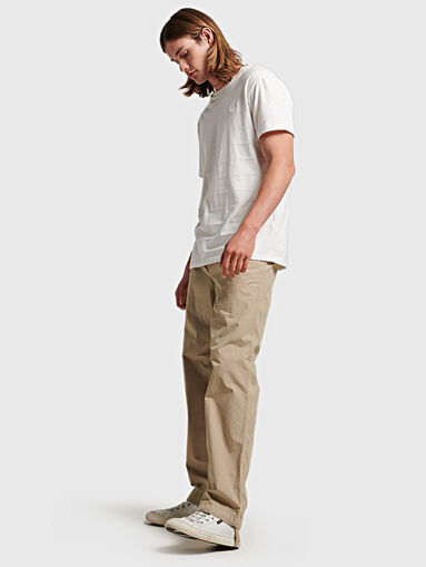 VINTAGE beige pants - 4