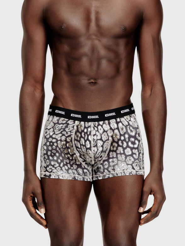 Set of three pairs of boxer shorts with a logo - 2