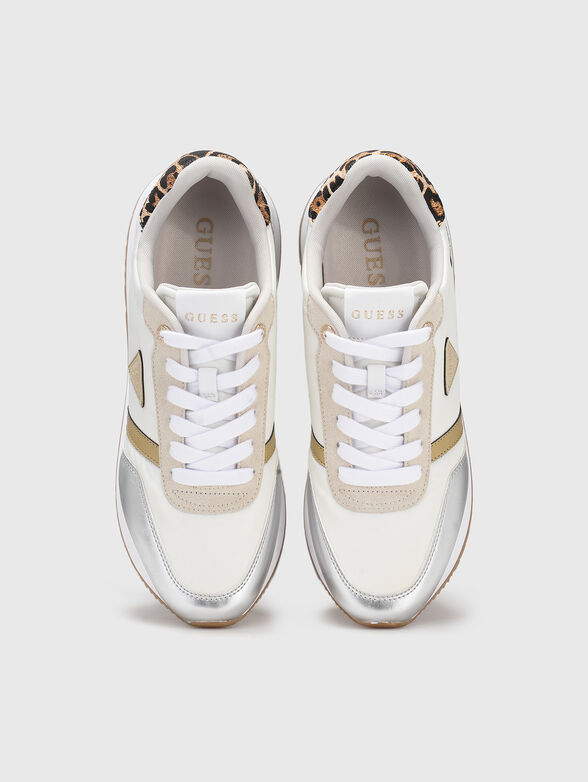 EAGAR2 sneakers with animal print detail - 6