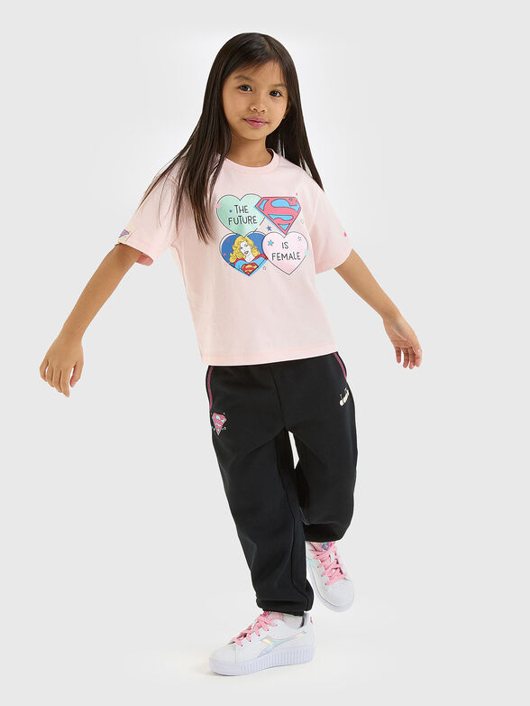 SUPERHEROES sports pants with logo  - 4