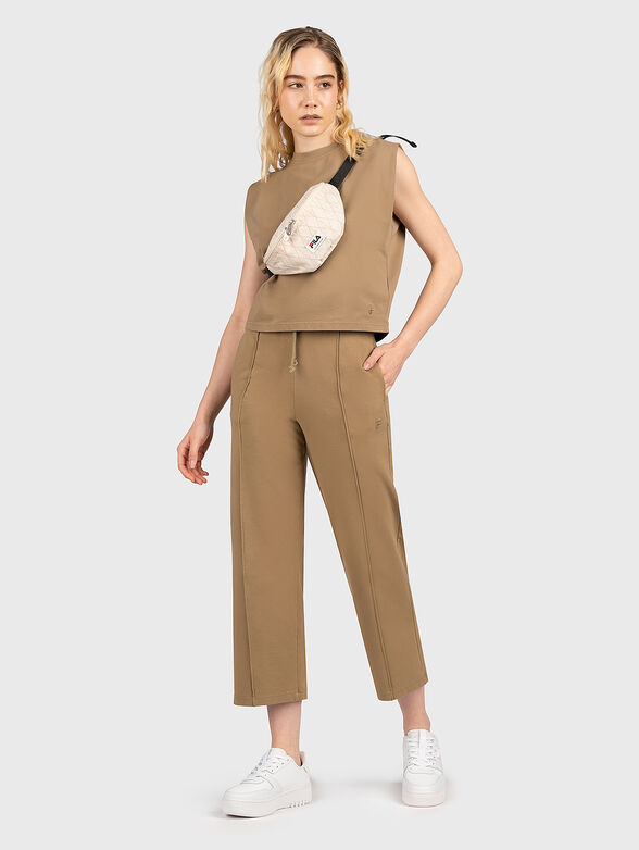 CALTANISSETT pants with high waist - 4