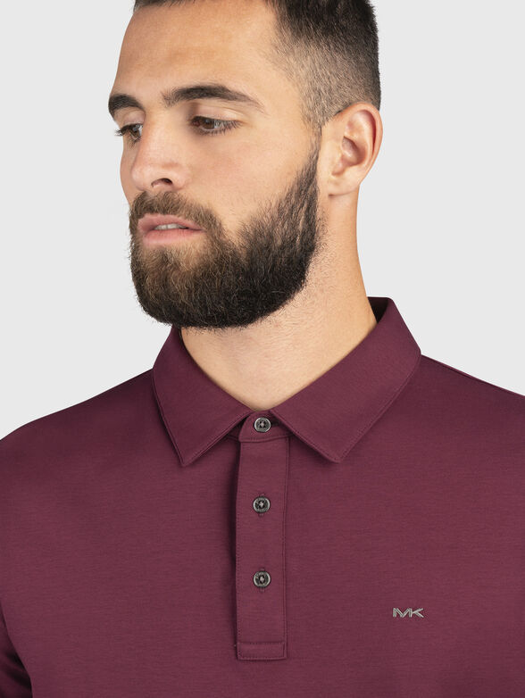 Embroidered logo polo shirt - 4