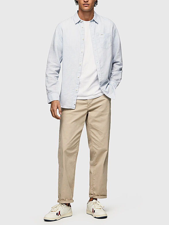 PARKER shirt in linen blend - 2