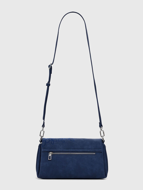 Crossbody bag with floral embroidery - 3