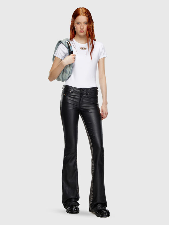 T-UNCUTIE-LONG-OD black T-shirt  - 2