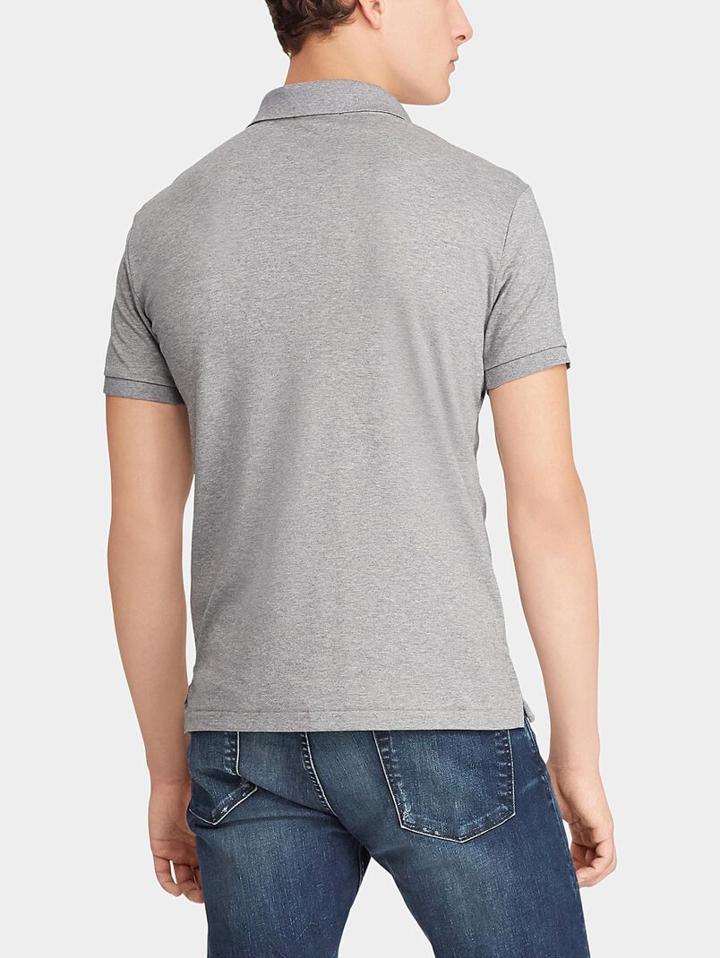 Polo shirt with logo embroidery - 3