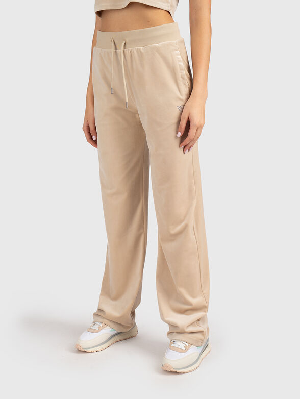 Sport trousers with ties - 1