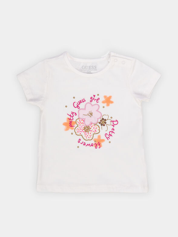 T-shirt with embroidery - 1