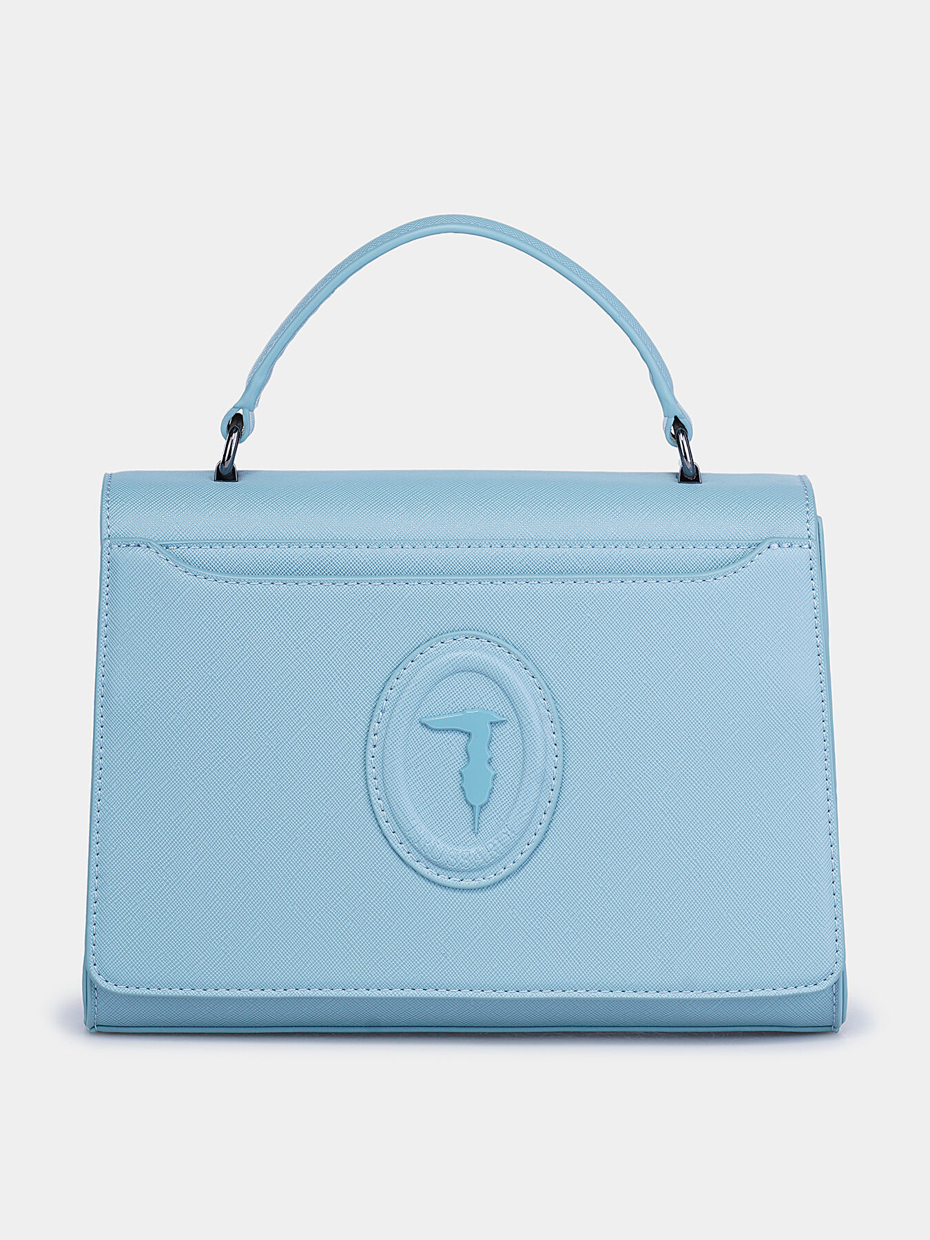 DAHLIA crossbody bag with saffiano effect brand TRUSSARDI