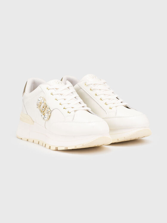 AMAZING sports shoes with golden details - 2