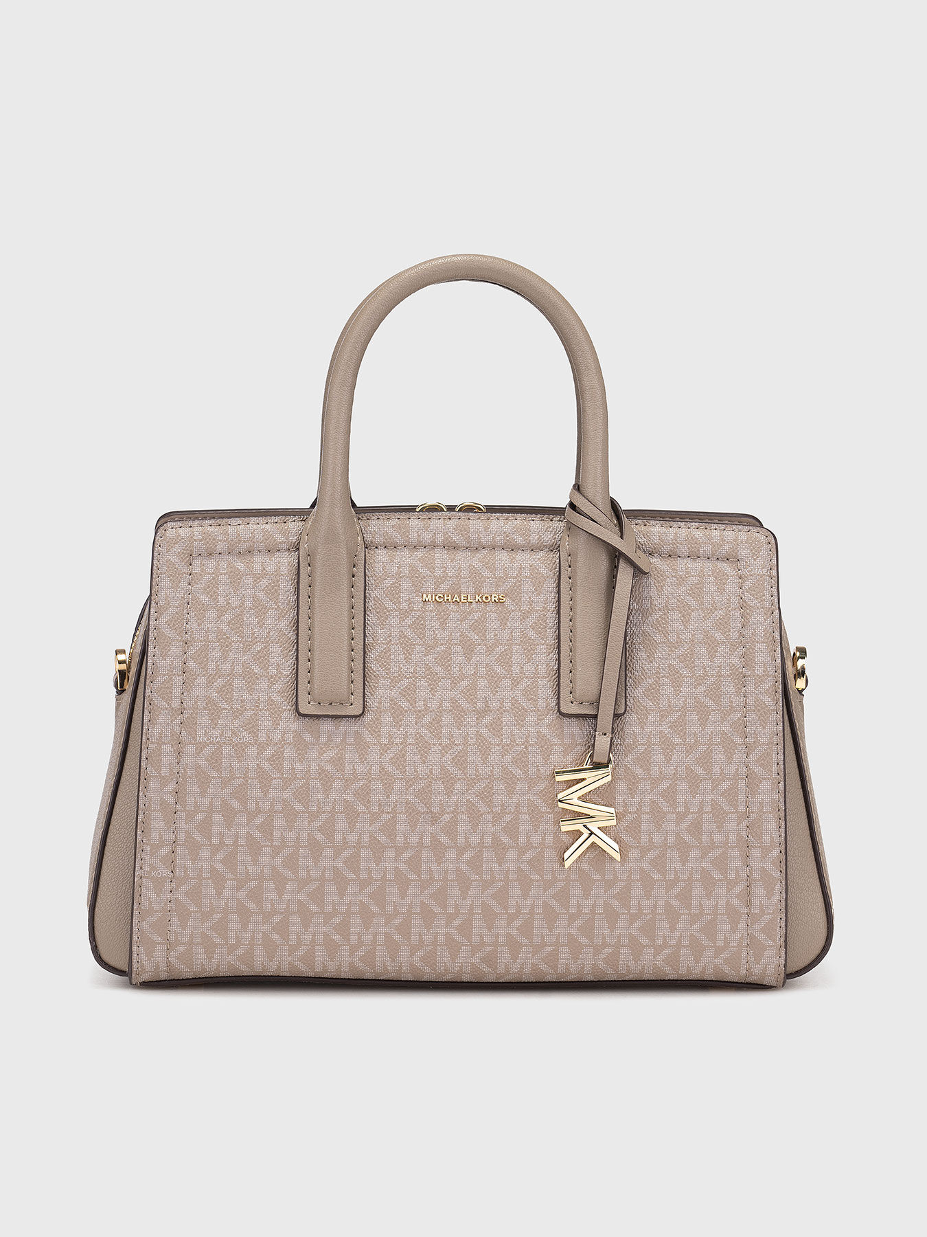 【MICHAEL Michael Kors】ララ LAILA small signature logo satchel brand MICHAEL KORS