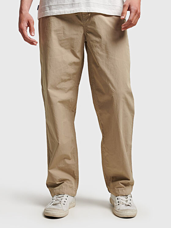 VINTAGE beige pants - 1