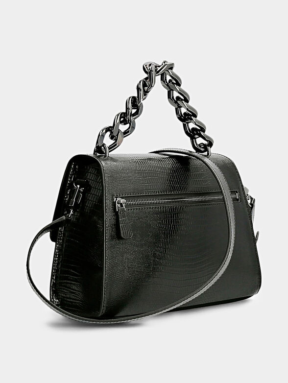 TULLIA Crossbody bag with croco texture - 2