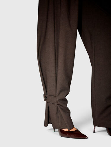 Wool blend pants - 5