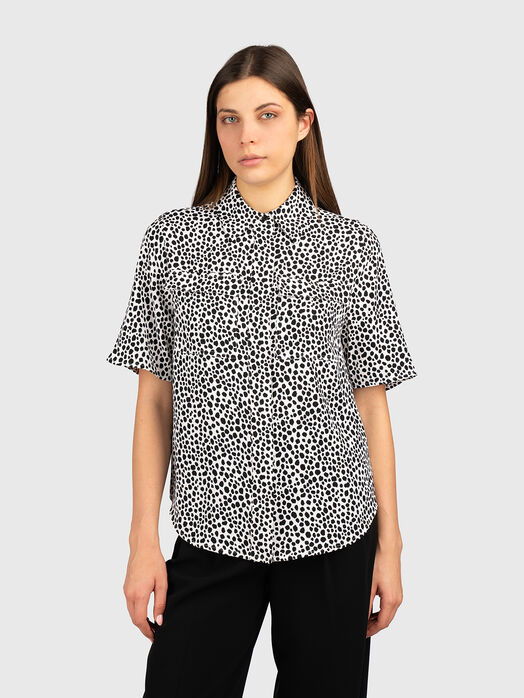 Short sleeve shirt with print