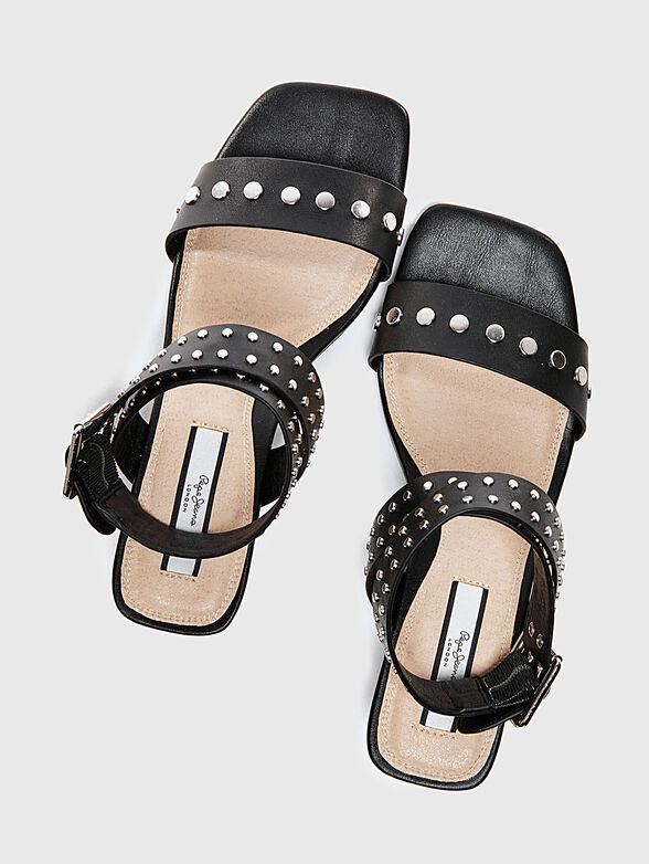 ROMY Sandals with stud applications - 4