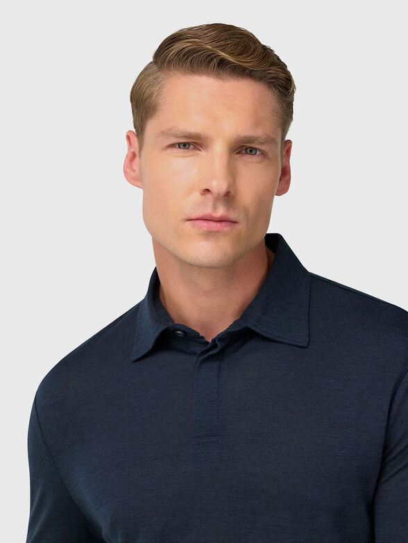 Long sleeved polo shirt - 4