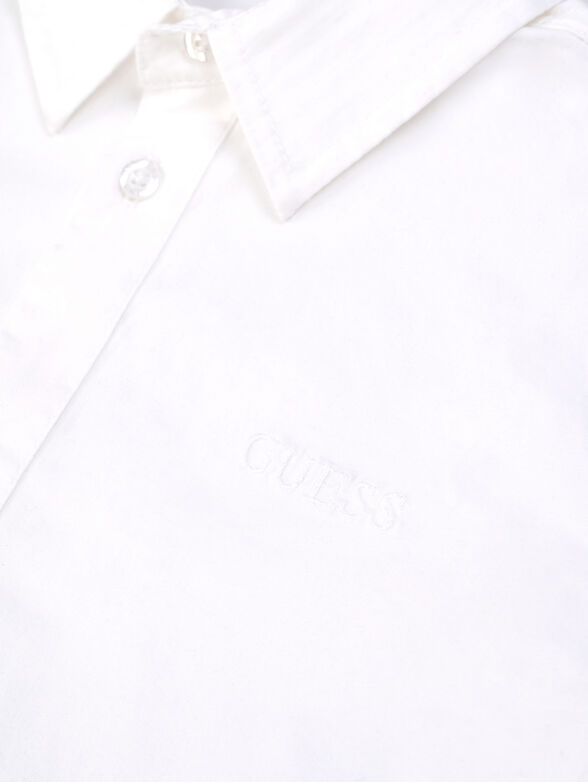 Long sleeve white shirt   - 2