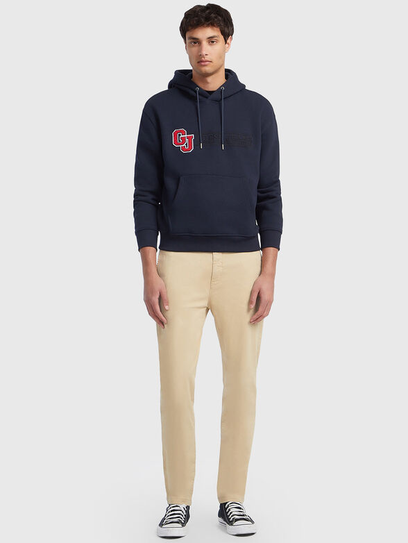 Sweatshirt with logo embroidery - 2
