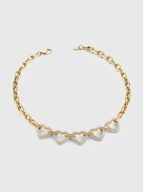 Колие BELOVED с апликирани кристали - 1