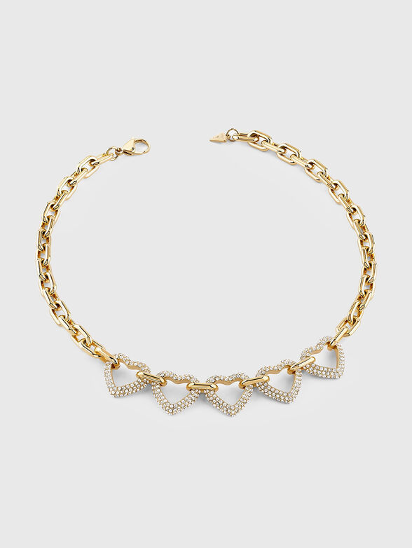 BELOVED necklace with rhinestones - 1