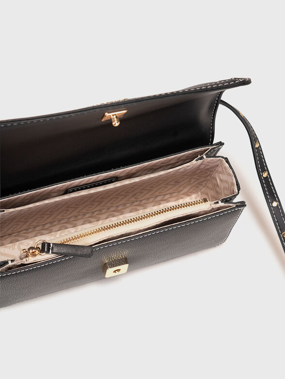 Small crossbody bag with eyelets - 6