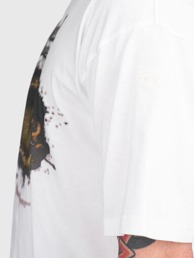 T-BOXT-T25 cotton T-shirt with logo print - 4