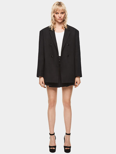 DUA LIPA X PEPE JEANS Oversized double-breasted blazer - 5