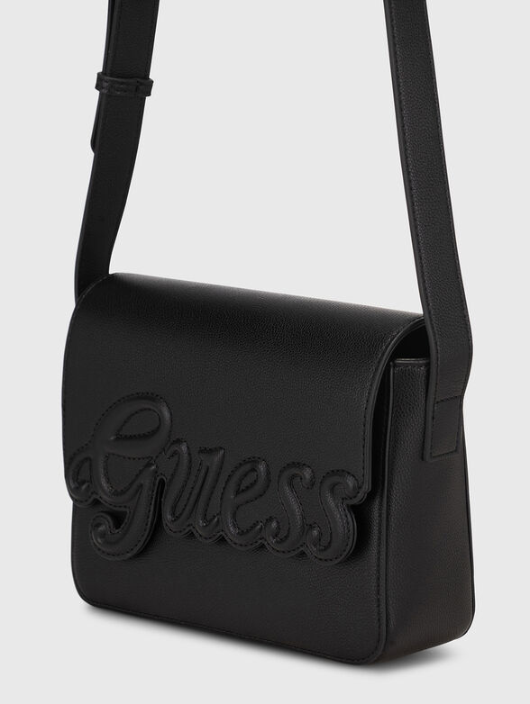 Crossbody bag in black - 5