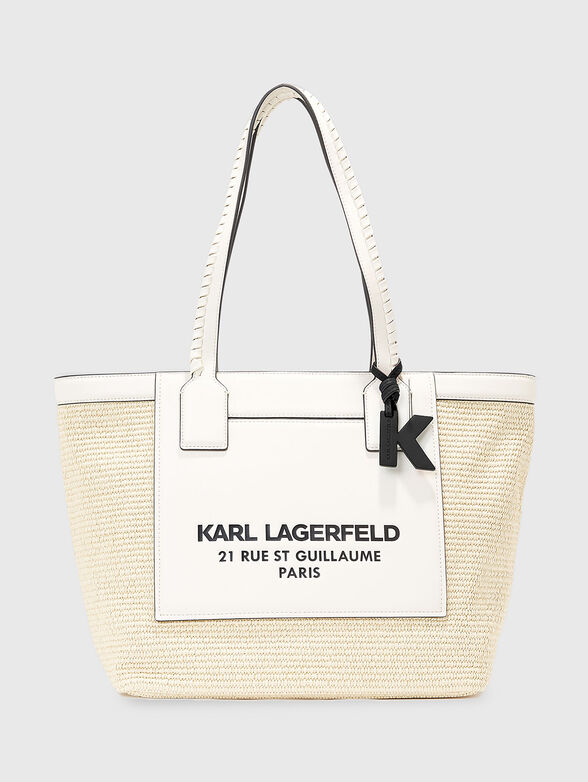 Large bag with contrasting logo - 1