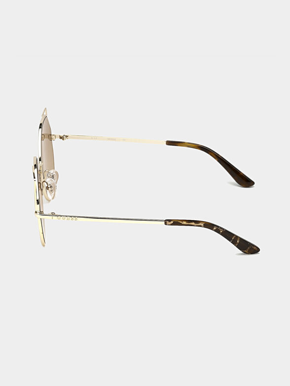 Gold color sunglasses - 2